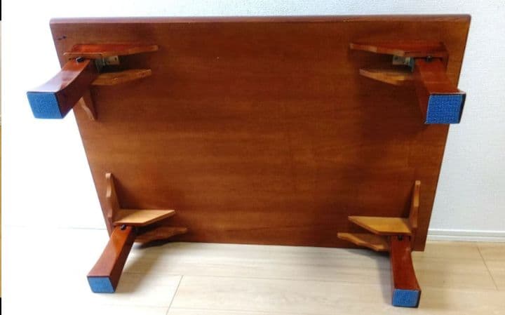 【直接引取り限定】中古美品　折り畳み　ちゃぶ台　座卓　ローテーブル　軽量