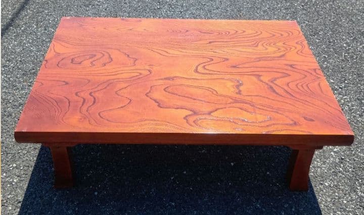 【直接引取り限定】中古美品　折り畳み　ちゃぶ台　座卓　ローテーブル　軽量