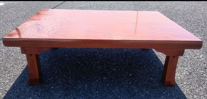 【直接引取り限定】中古美品　折り畳み　ちゃぶ台　座卓　ローテーブル　軽量