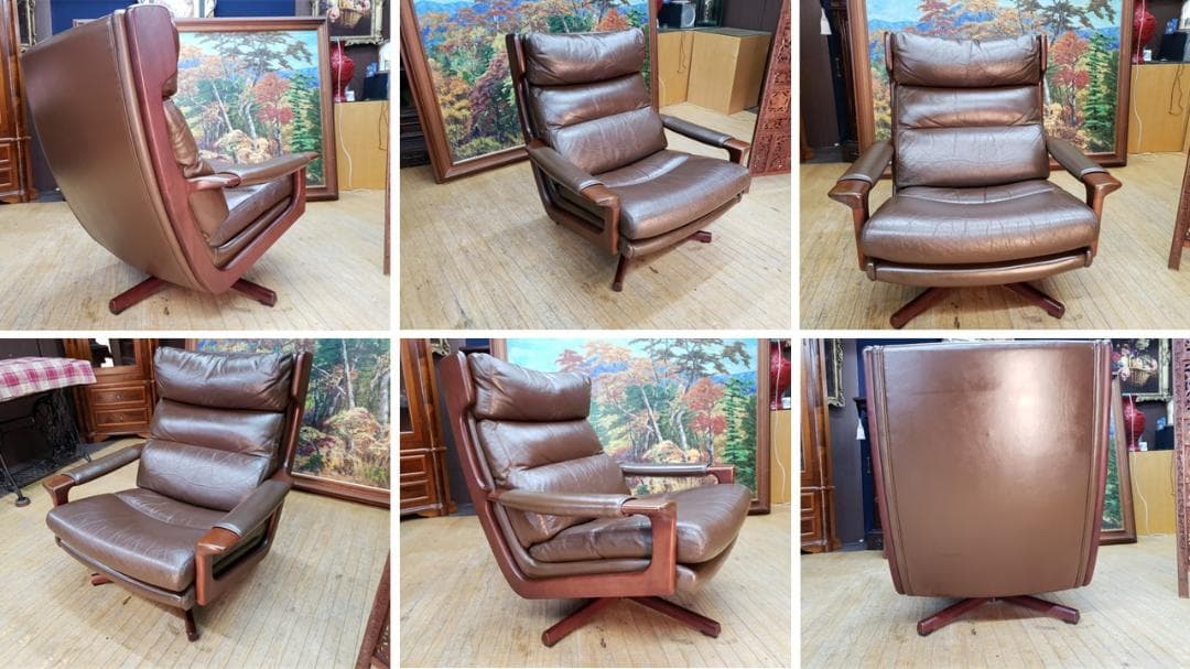 K22　テッサ　ファニチャー　フレッド・ローエン　デザイン　T21　回転式ソファ