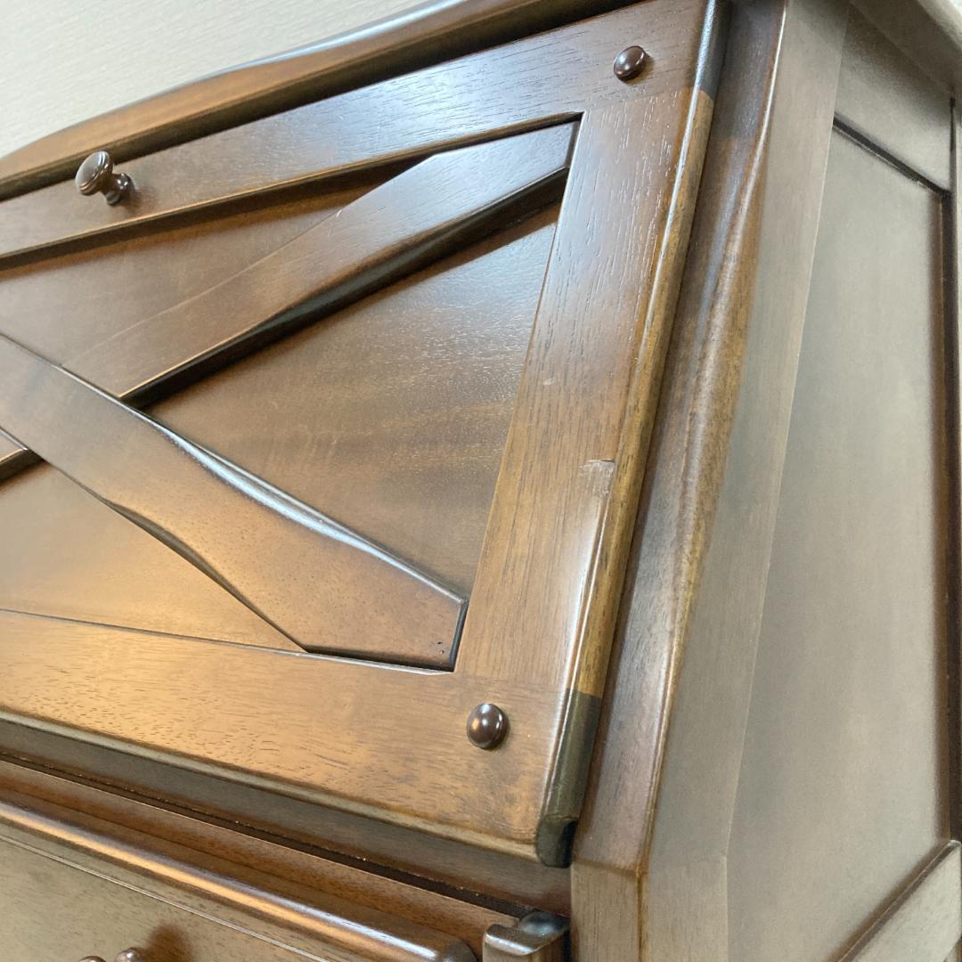 【カリモク】 RUSTIC　 ルスティック ライティングビューロー　机　デスク