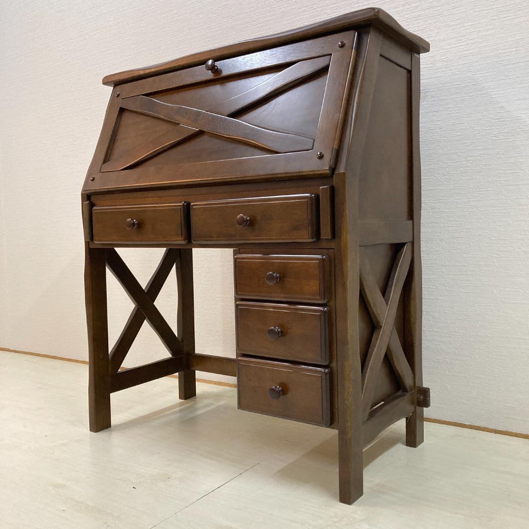 【カリモク】 RUSTIC　 ルスティック ライティングビューロー　机　デスク