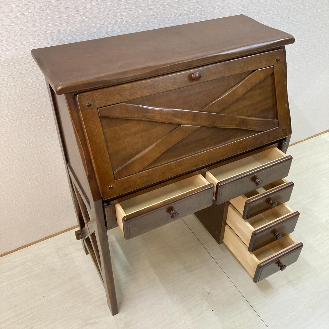 【カリモク】 RUSTIC　 ルスティック ライティングビューロー　机　デスク