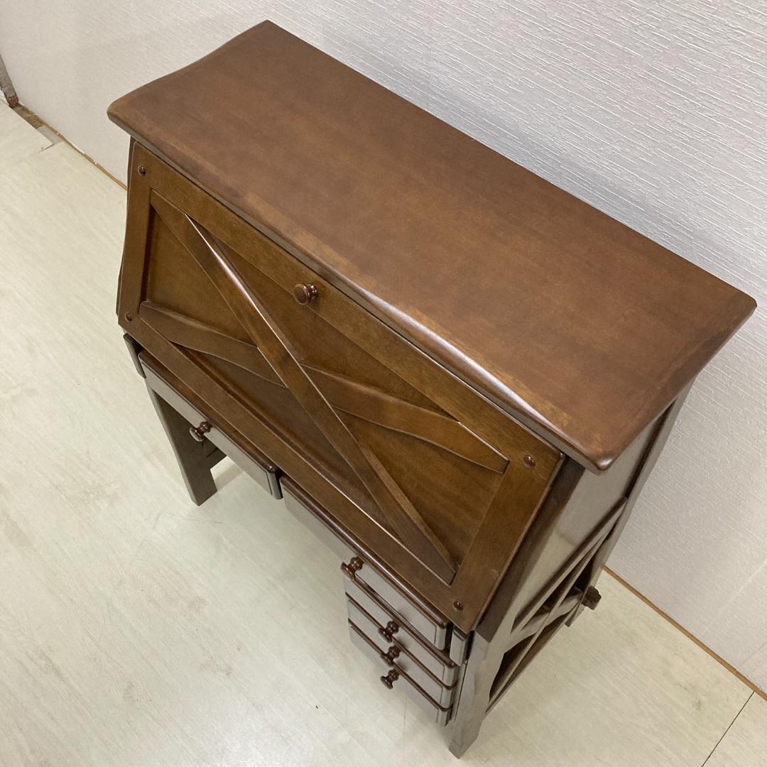 【カリモク】 RUSTIC　 ルスティック ライティングビューロー　机　デスク