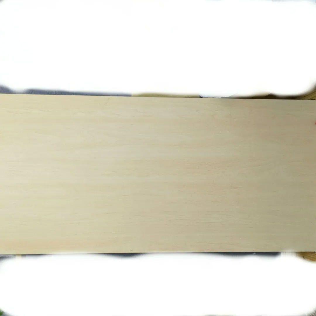 ホワイト パソコンデスク 棚付き