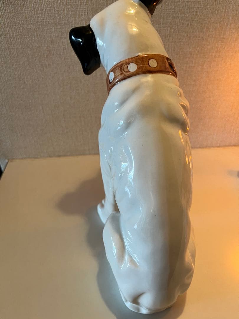 昭和レトロ ビクター犬 ニッパー 陶器 置き物 ヴィンテージ インテリア