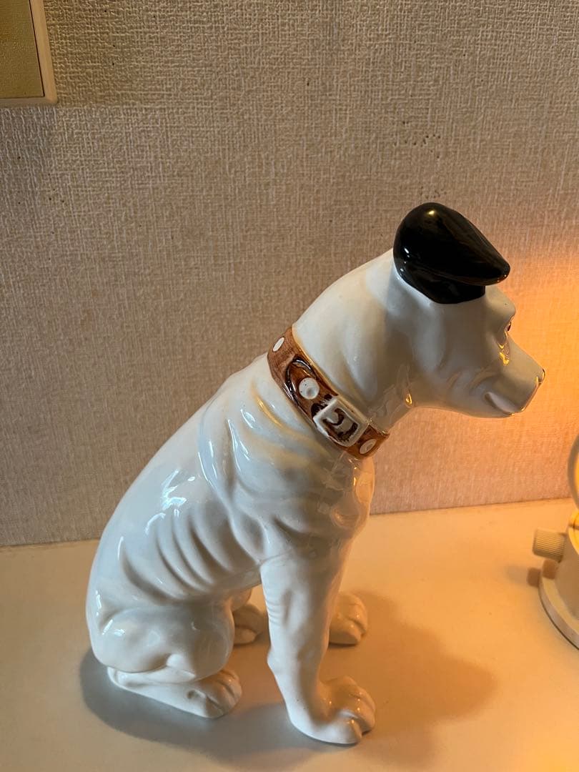 昭和レトロ ビクター犬 ニッパー 陶器 置き物 ヴィンテージ インテリア