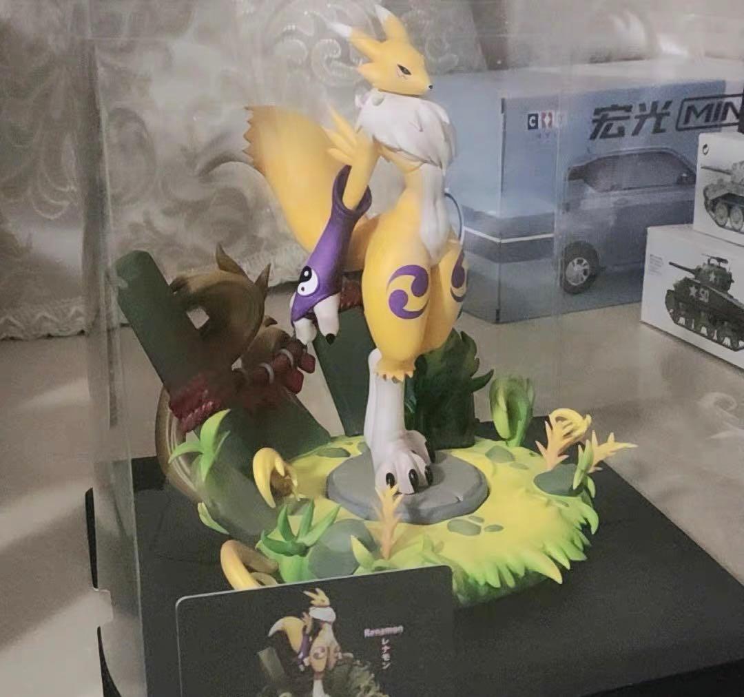 デジモンアドベン 樹脂フィギュア ガレージキット レナモン - メルカリ