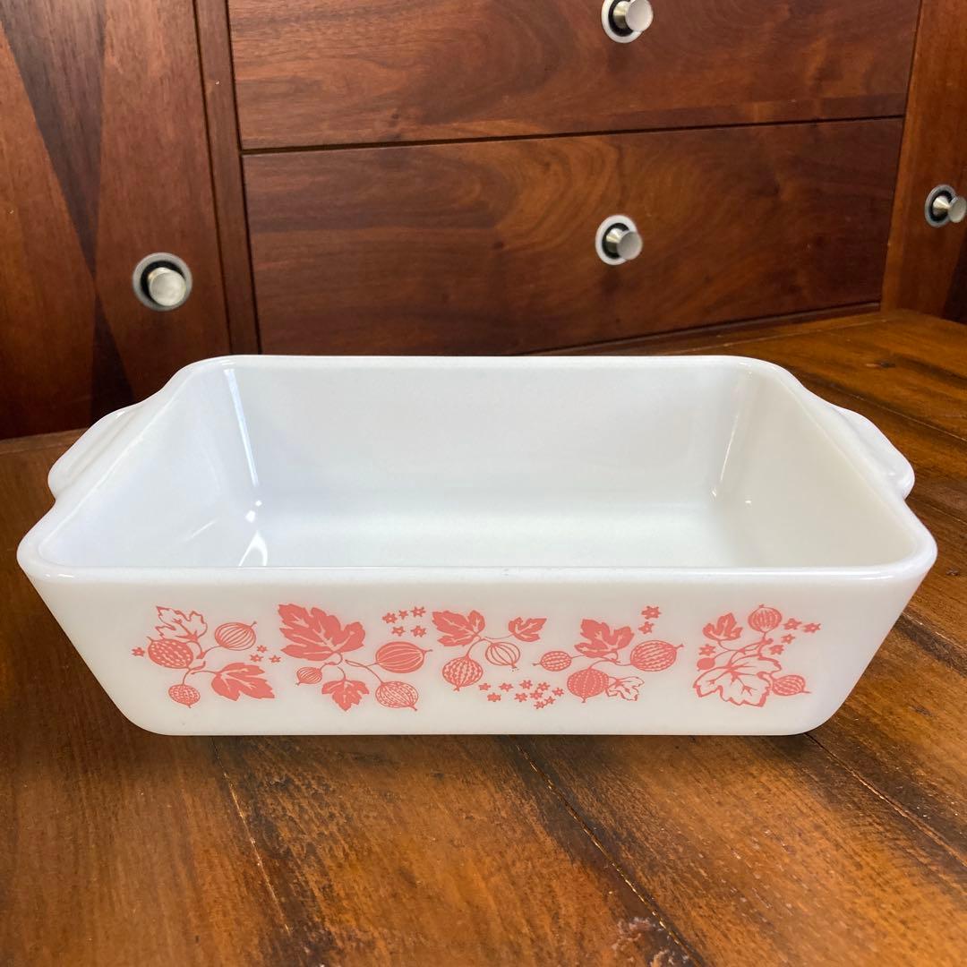 Pyrex オールドパイレックス　グーズベリー　グースベリー　レフリジレーター