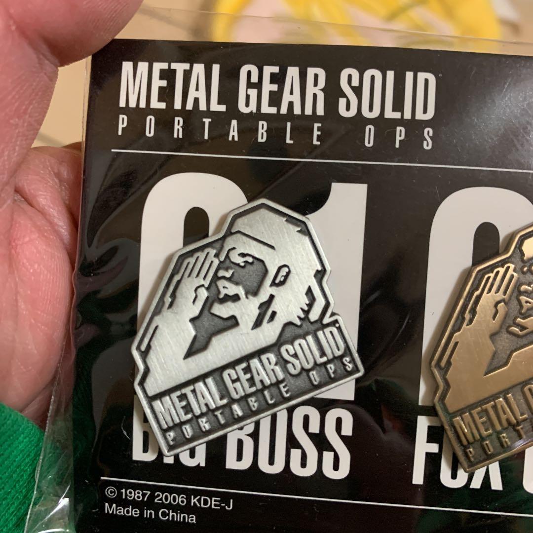 メタルギアソリッド ピンバッジ - メルカリ