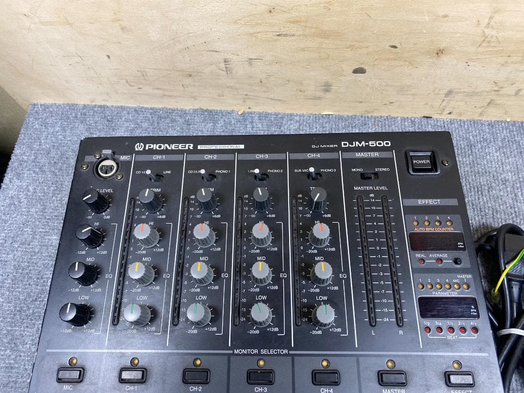 pioneer DJM-500 DJミキサー
