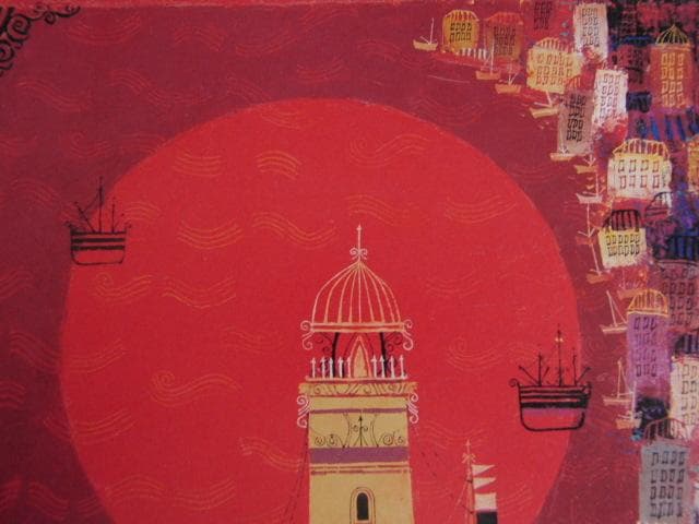 早川義孝、【セプテンバーソング】、希少な大判額装用画集より