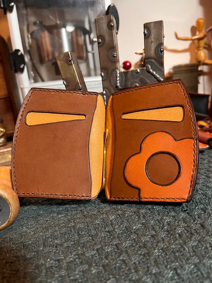 マネークリップウォレット 財布 レザー