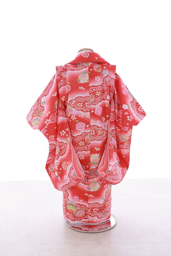 3歳七五三 美品！花柄着物