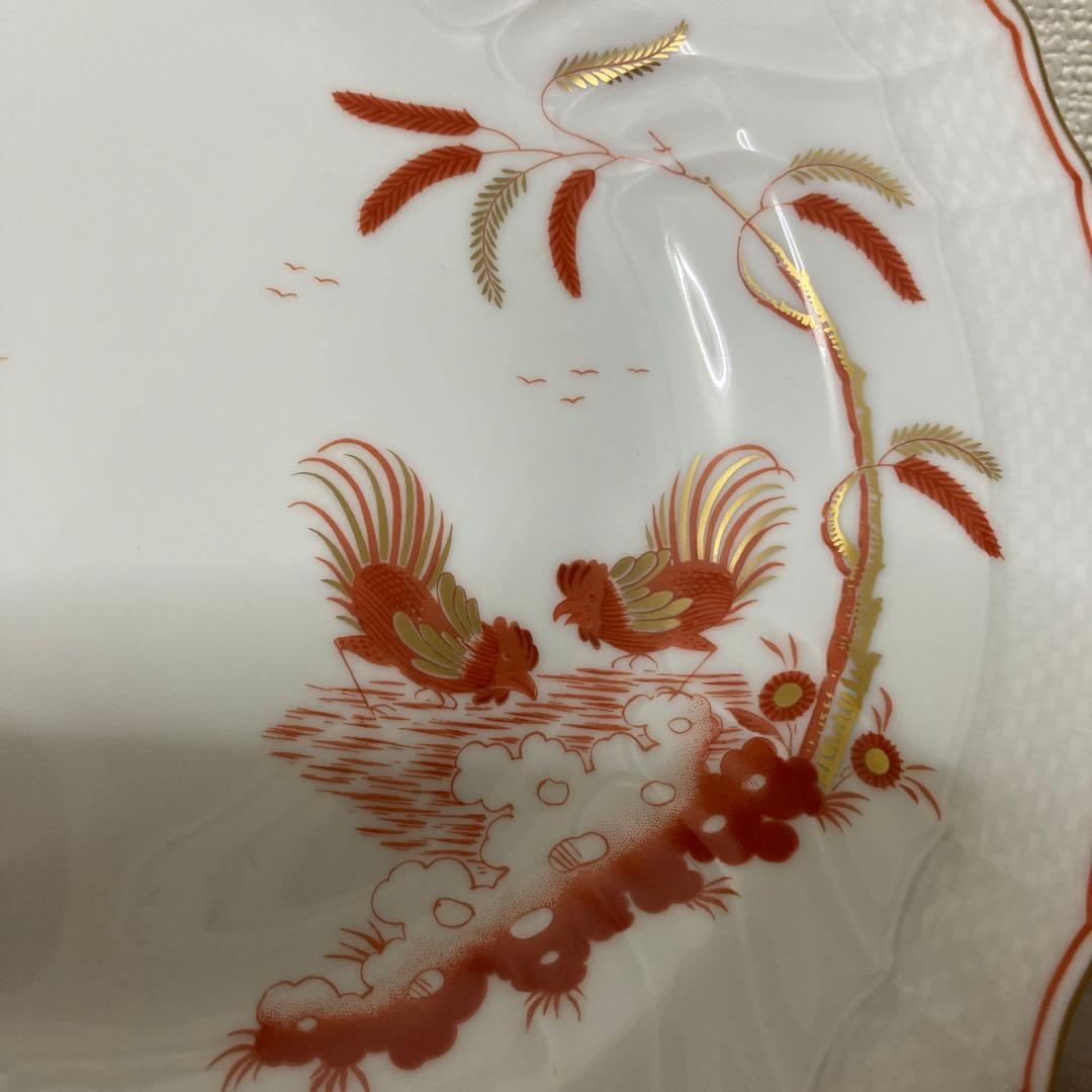 リチャードジノリ　レッドコック　スーププレート2点