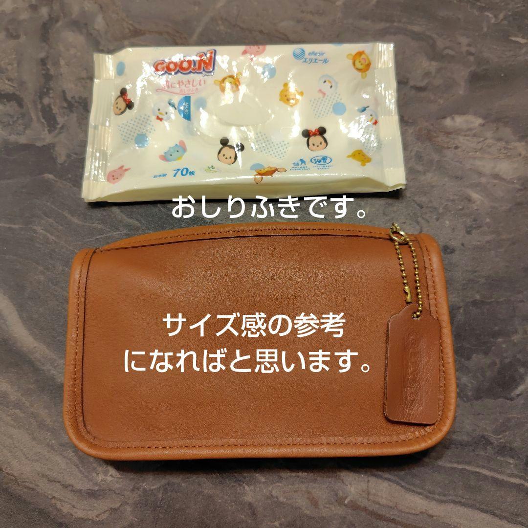 COACH レザー ポーチ ブラウン