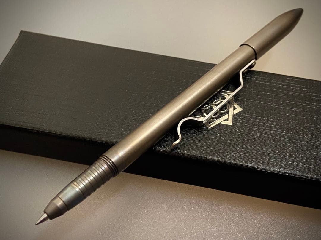 未使用　田村装備開発　TTGD SPEAR PEN チタン　ボールペン　EDC