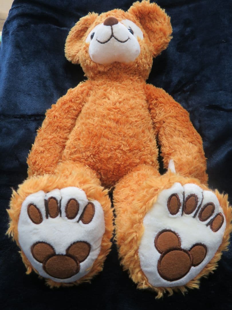 レア・限定品　WDWビバリーホワイト作　テディベア-ダッフィー〔クッキー〕