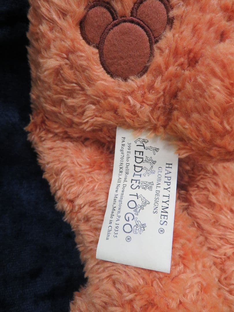 レア・限定品　WDWビバリーホワイト作　テディベア-ダッフィー〔クッキー〕