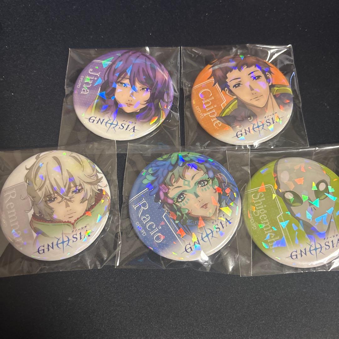 GNOSIA グノーシア キラッとCANバッジ 缶バッジ 5点セット - メルカリ