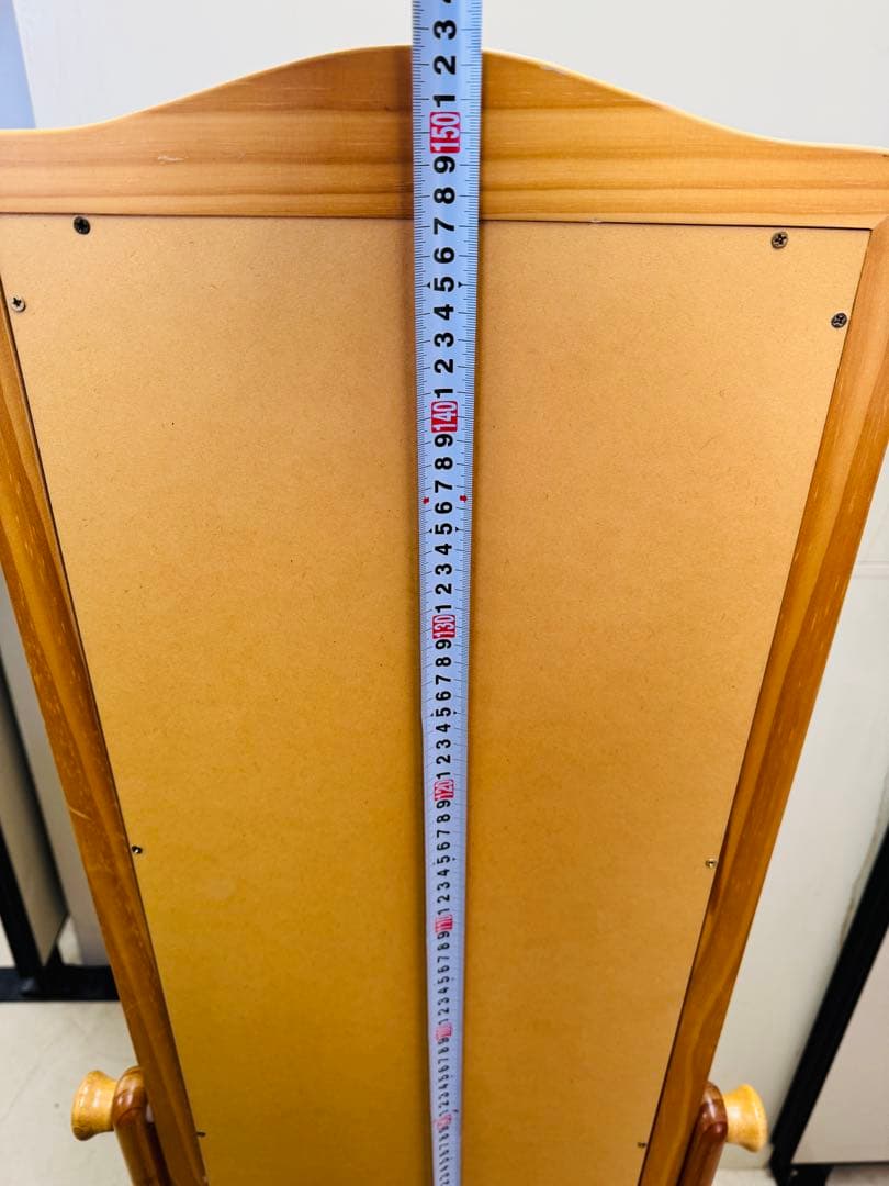 スタンドミラー 昭和レトロ アンティーク ドレッサー用 鏡のみ カガミ 姿見