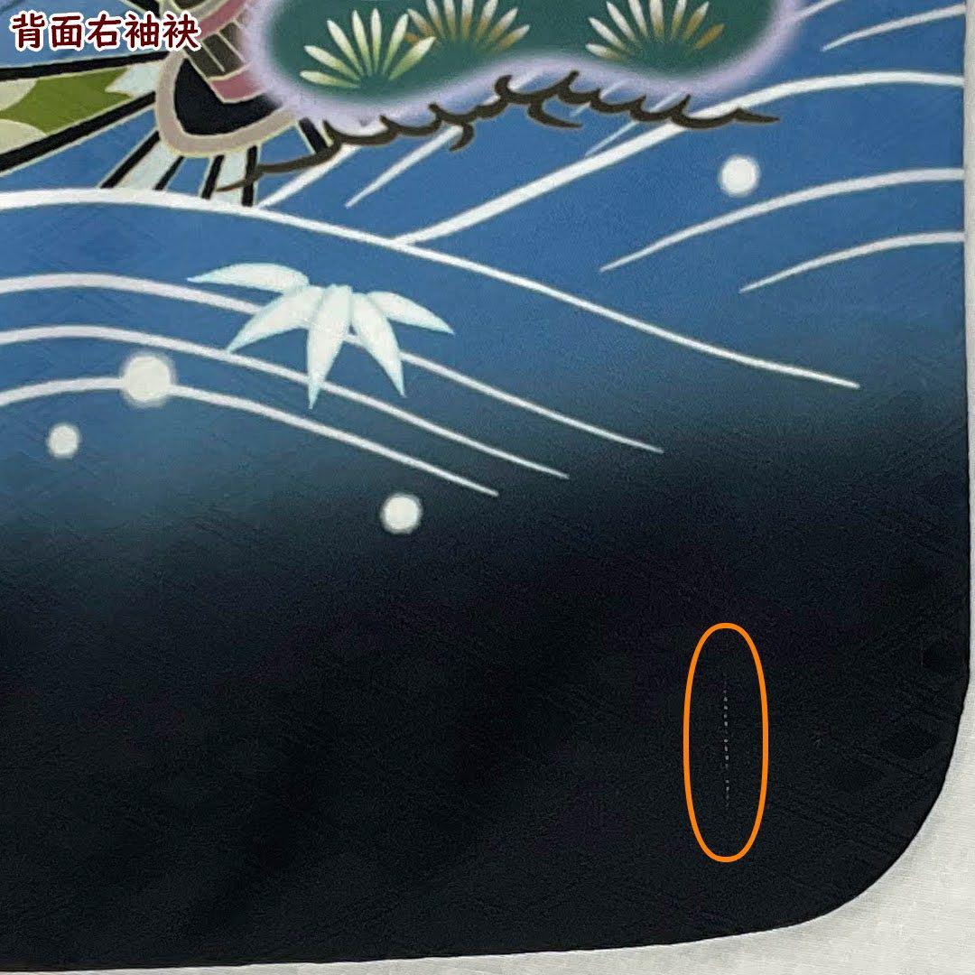 七五三 ３歳 男児 羽織・着物セット 43cm 男の子 レンタル処分品 男の子