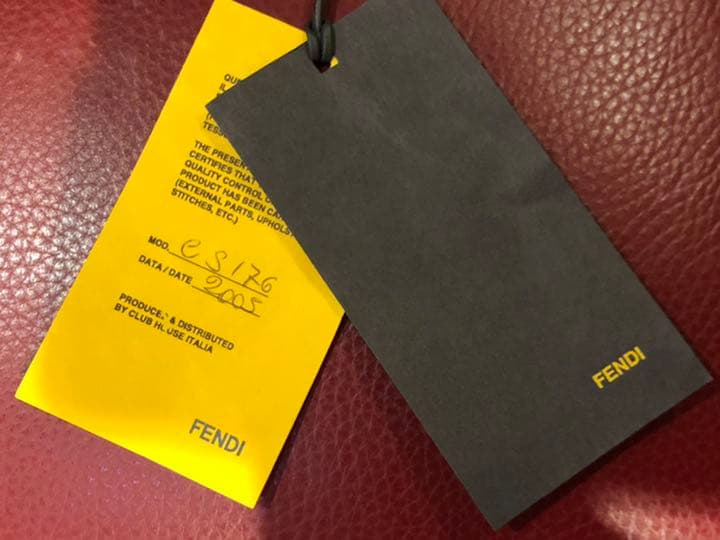 FENDI クッション　★タグ付き★　made  in ITALY【未使用品】