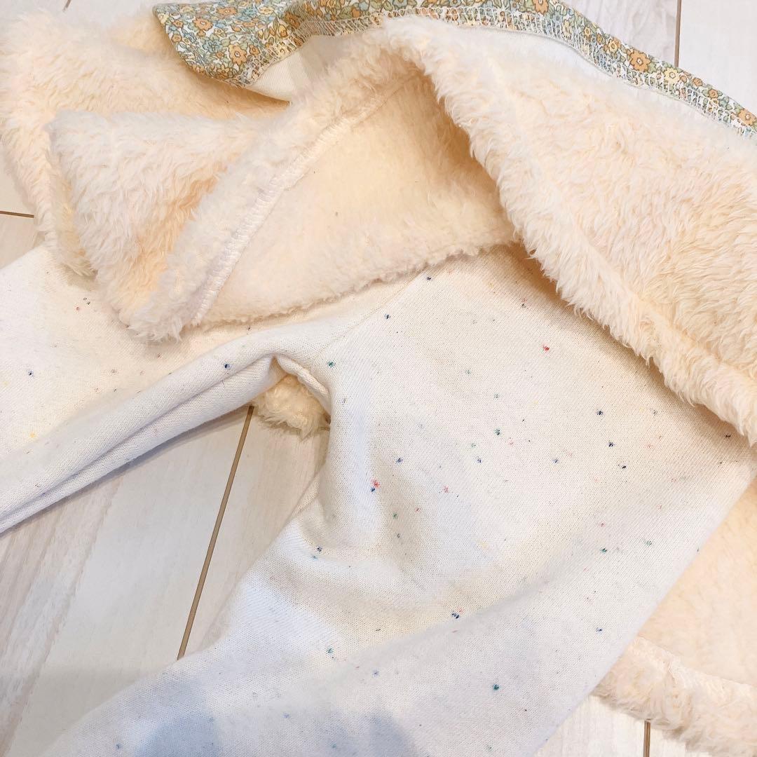 サンプル品❁フリフリスカッツ イエローフラワー×ボア 100size