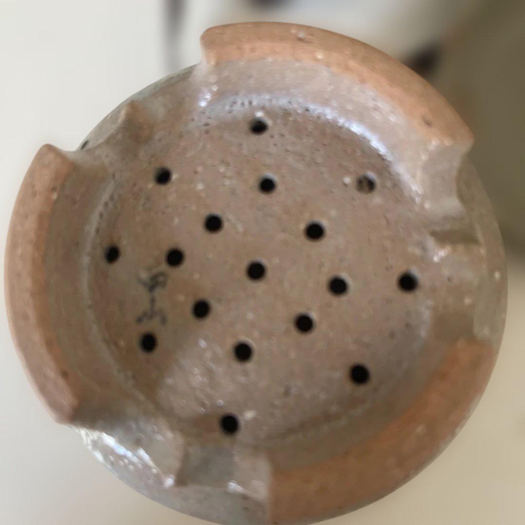 韓国の陶器製お香立て2個セット　ヴィンテージ