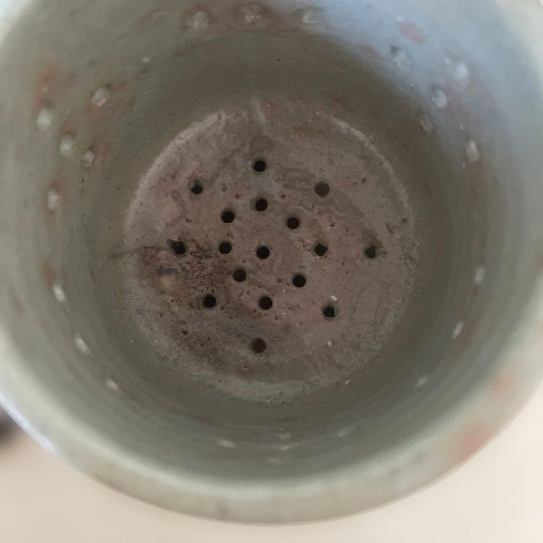 韓国の陶器製お香立て2個セット　ヴィンテージ