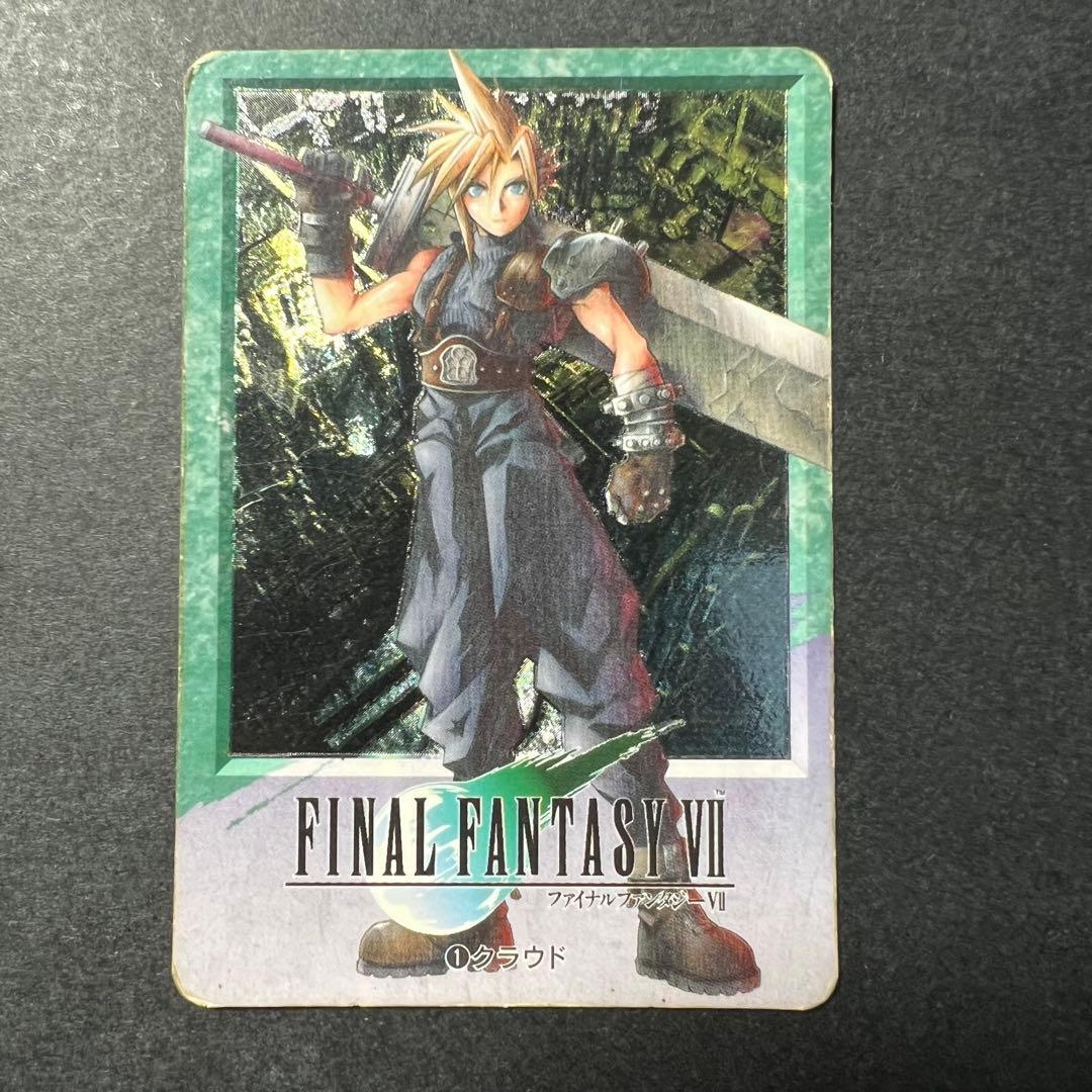 カードダス ファイナルファンタジー7 クラウド 野村哲也 - メルカリ