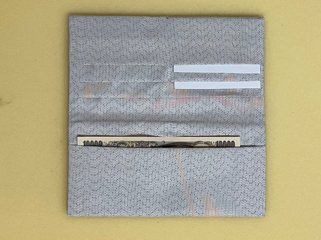 白大島の長財布 (鶴)