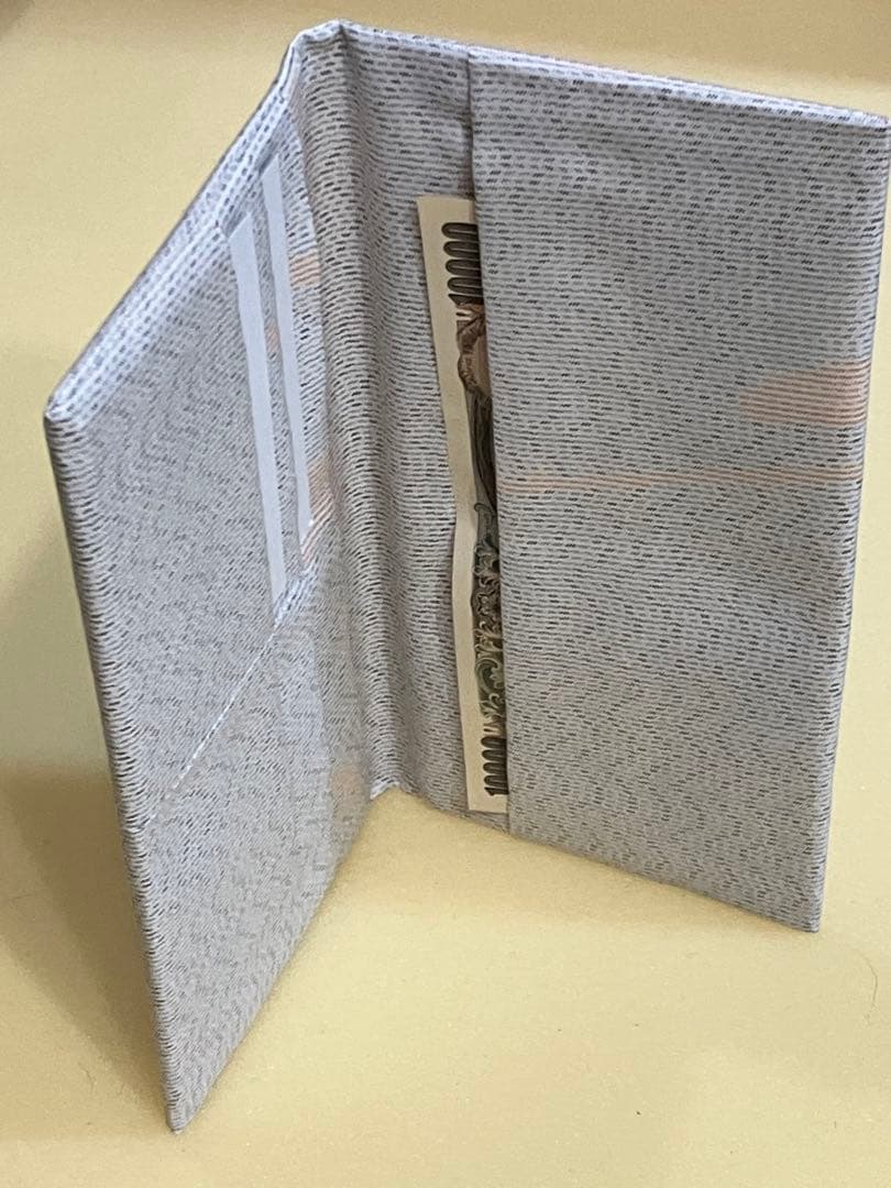 白大島の長財布 (鶴)