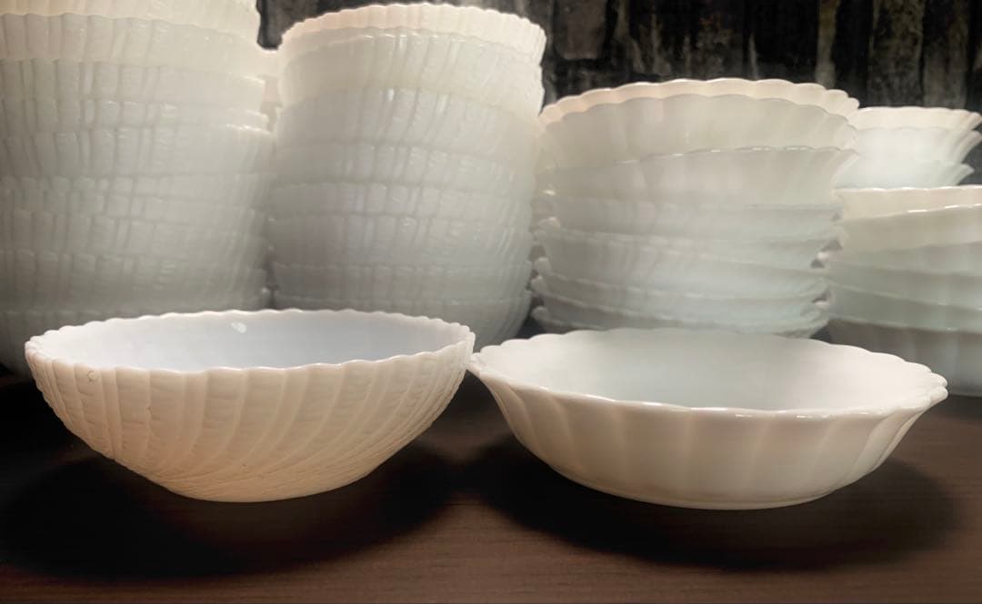 アルコパル フランス製 ミニボウル＆深皿 計80枚 未使用 大量まとめ売り