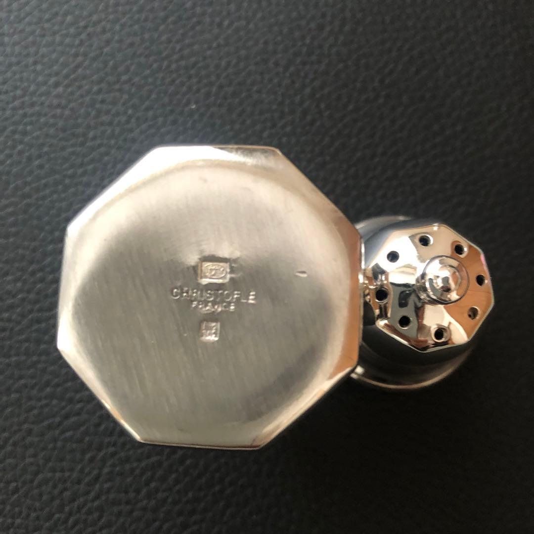 希少　クリストフル　調味料入れ(大)