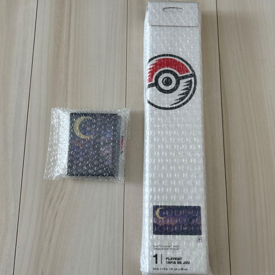 廃盤 海外限定 イーブイ&ブラッキー トワイライト プレイマット