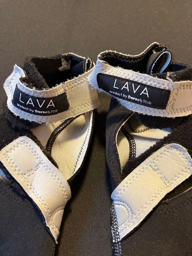 中古】 LAVA キックボクシング バーネススタイル L グローブ シューズ