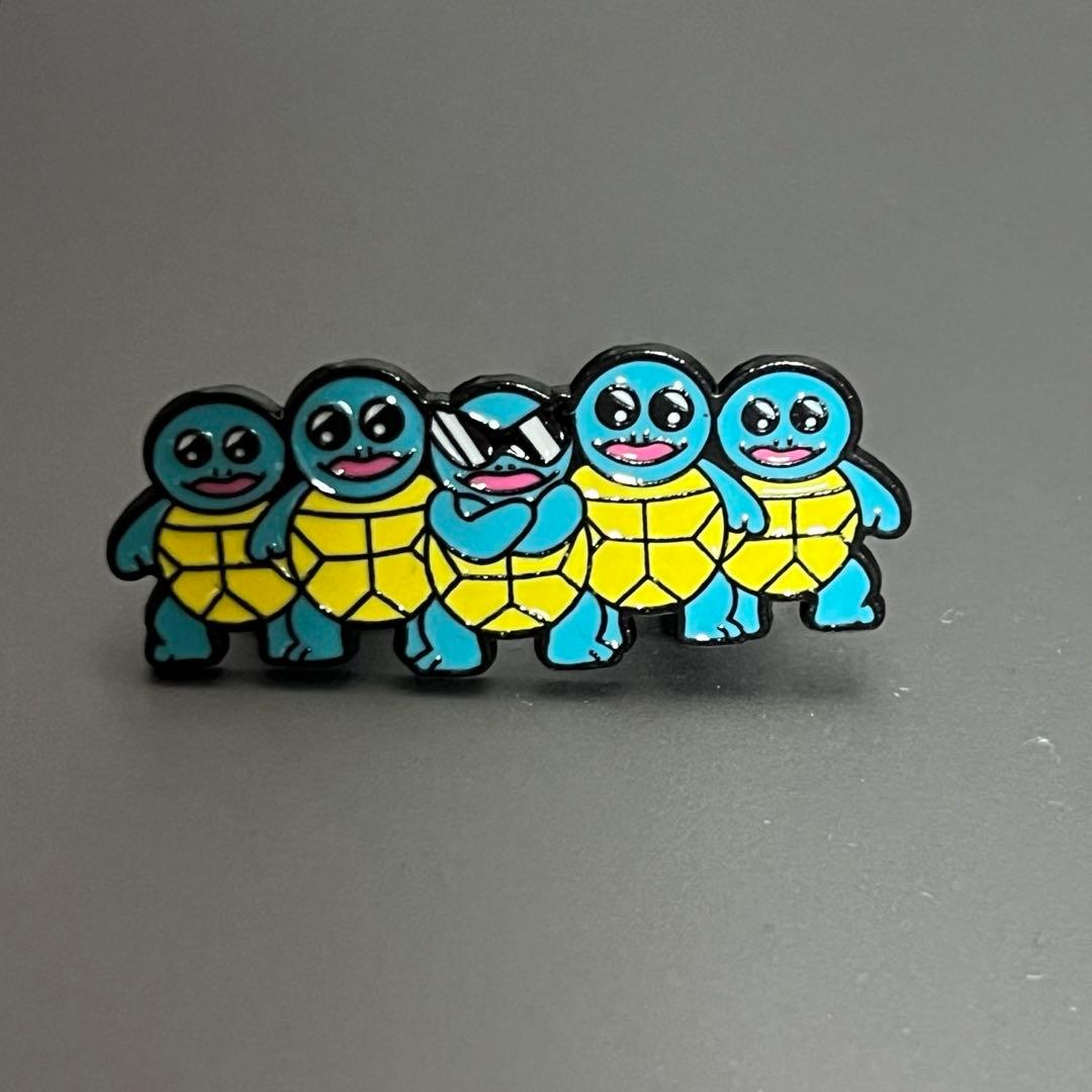 新品】ゼニガメ消防団 ピンバッジ ゼニガメ ポケモン Pokemon ピンズ