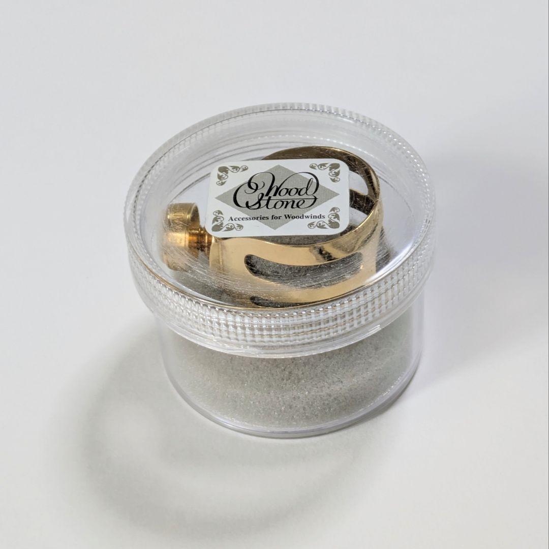 《美品》ウッドストーン アルトサックス リガチャー クラシックモデル GP