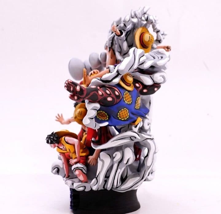 リペイント　二次元彩色　ログボックス　プチラマDX　ルフィスペシャル　ワンピース