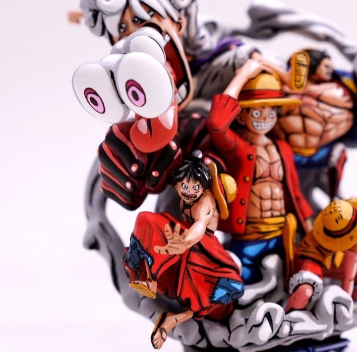 リペイント　二次元彩色　ログボックス　プチラマDX　ルフィスペシャル　ワンピース