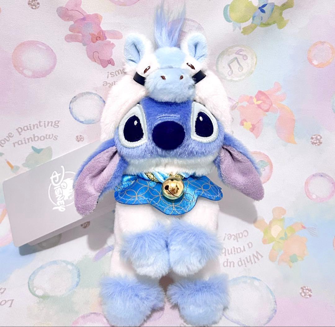 お顔厳選♡ スティッチ 干支 馬 ぬいぐるみキーチェーン - メルカリ