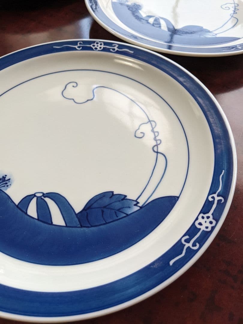 伊万里鍋島焼魯山窯の皿　5枚