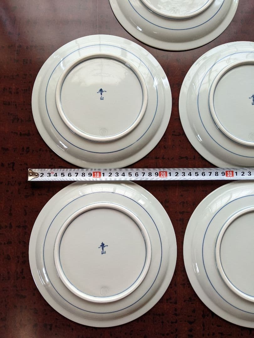 伊万里鍋島焼魯山窯の皿　5枚