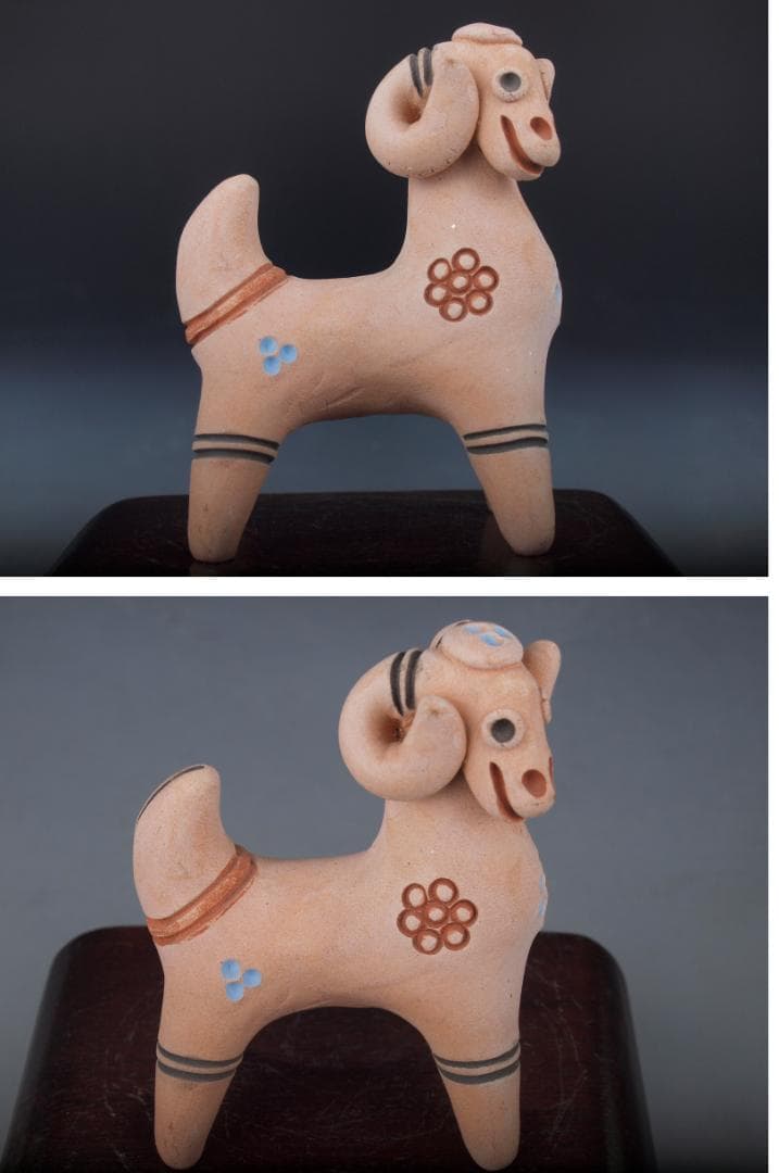 民間仕入れ品　羊の置物　※激安骨董品 X635A11-3