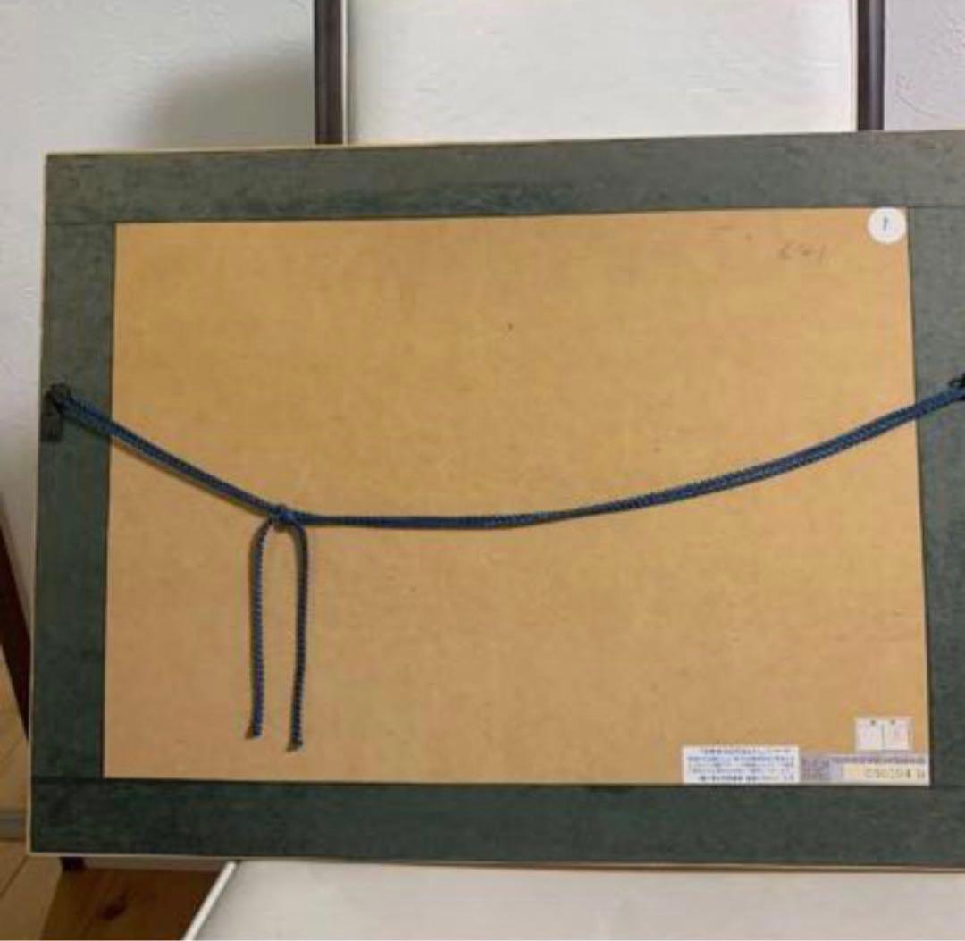 絵画　サイン有 リトグラフ 　パリ　 ウルバン