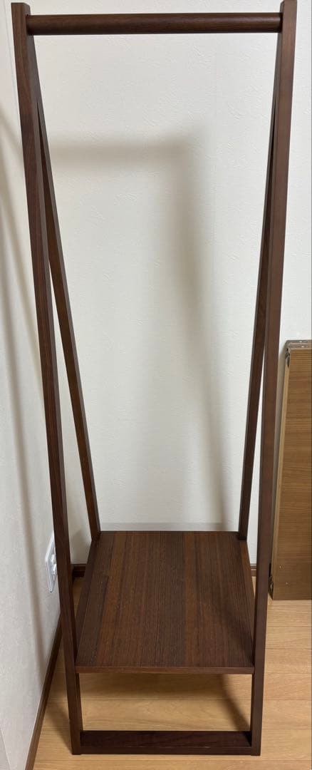 【送料込】組立済み 無印良品 コートハンガー 木製 ウォールナット 廃番 人気