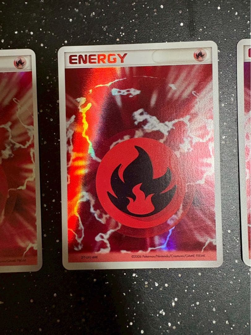ポケモンカード　ホロン　2006 基本炎エネルギー 3枚セット