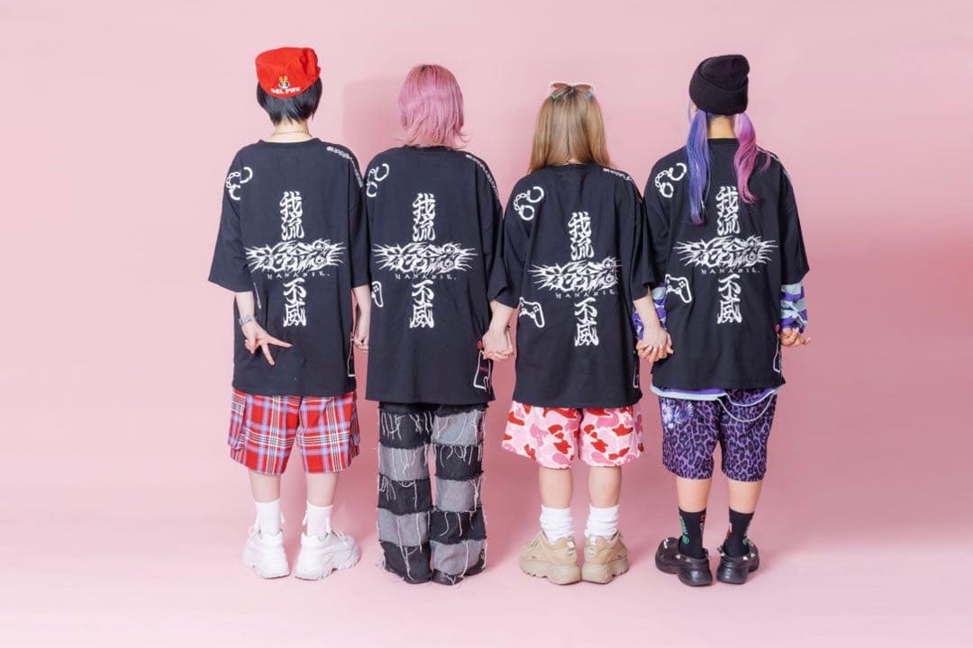 花冷え。】HANABIE.×GALFY コラボ犬 Tシャツ 1938992071