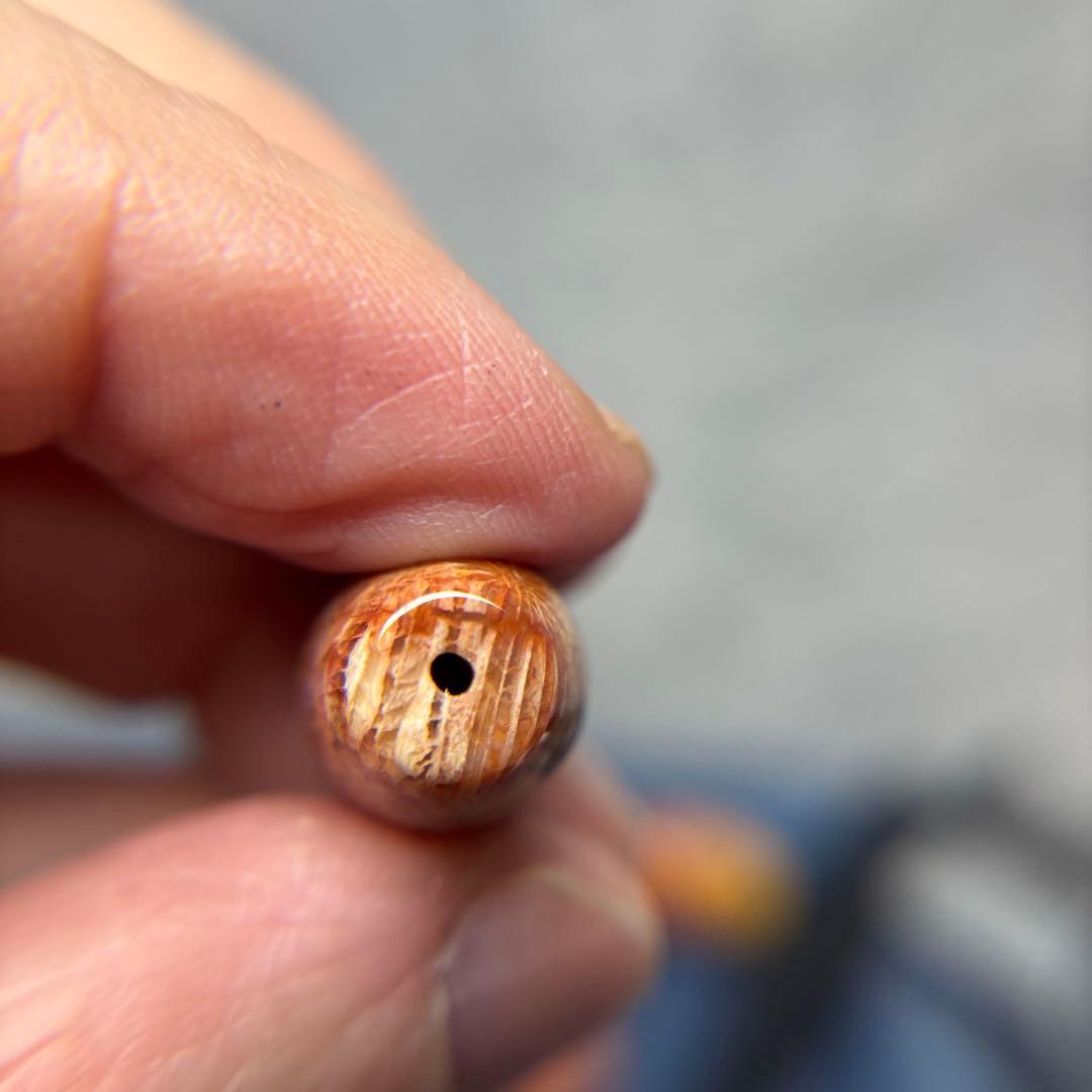 ユッキーフォッシルコーラル　天珠　1-325